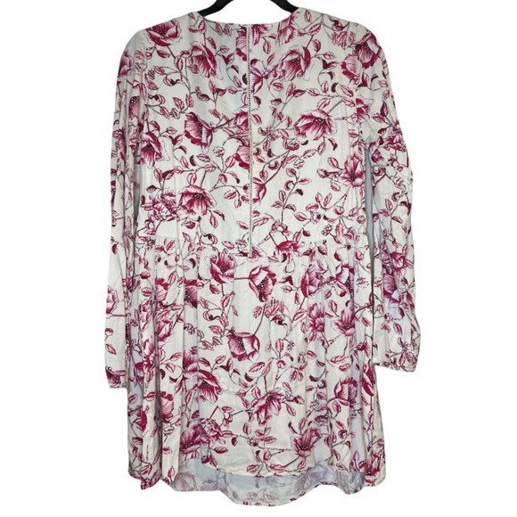 MinkPink Flowy Floral Mini Dress size Med - Picture 4 of 16
